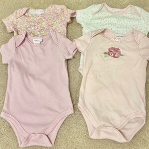 Laura Ashley Baby Girl Bodysuits size 6-9 Months